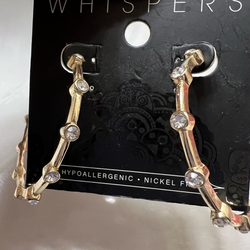 Hoop earrings worn once